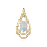 Pendentif en or et Opale Welo AAA (de Melo)
