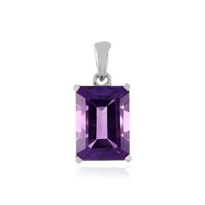 Pendentif en argent et Améthyste du Maroc