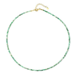 Collier en argent et Emeraude de Zambie