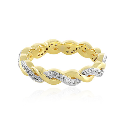 Bague en argent et Zircon
