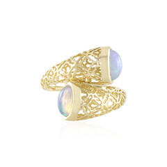 Bague en or et Opale Welo (Ornaments by de Melo)