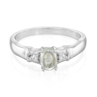 Bague en argent et Tourmaline Paraïba