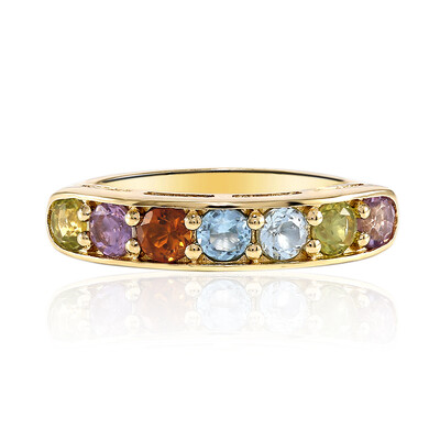 Bague en argent et Péridot