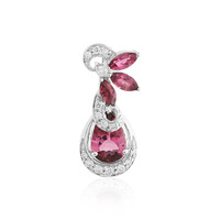 Pendentif en or et Tourmaline rose