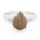 Bague en argent et Jaspe dendritique de Sonora