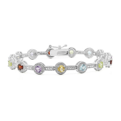 Bracelet en argent et Péridot