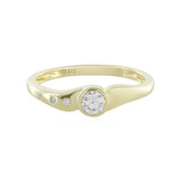 Bague en or et Diamant Flawless (F) (LUCENT DIAMONDS)