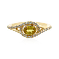Bague en or et Sphène