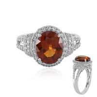 Bague en or et Grenat Hessonite