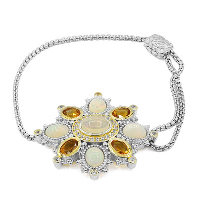 Bracelet en argent et Opale Welo (Dallas Prince Designs)