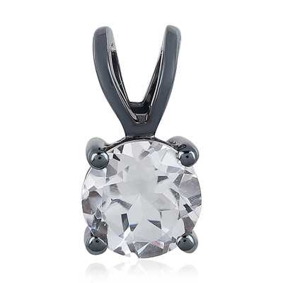 Pendentif en argent et Topaze blanche