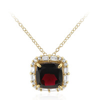 Collier en argent et Grenat d'Inde