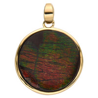 Pendentif en argent et Ammolite