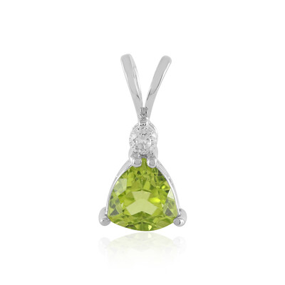 Pendentif en argent et Péridot