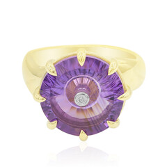 Bague en or et Améthyste (Glenn Lehrer)