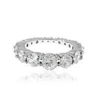 Bague en argent et Zircon