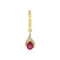Pendentif en argent et Rubis de Bemainty