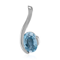 Pendentif en argent et Zircon de Ratanakiri