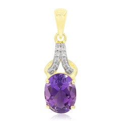 Pendentif en or et Améthyste du Maroc