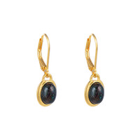 Boucles d'oreilles en argent et Opale du Honduras