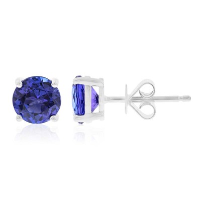Boucles d'oreilles en or et Tanzanite AAA (CIRARI)
