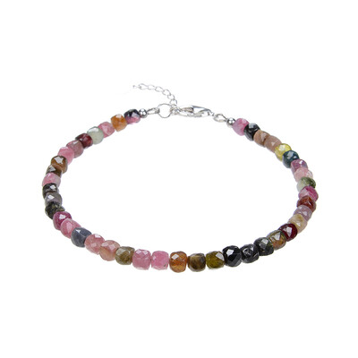 Bracelet en argent et Tourmaline