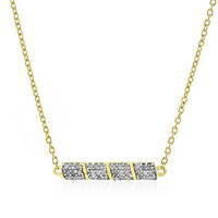 Collier en argent et Diamant I4 (J)