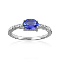 Bague en argent et Tanzanite