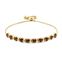 Bracelet en argent et Grenat