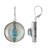 Boucles d'oreilles en argent et Nacre (Art of Nature)