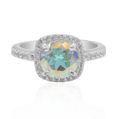 Bague en argent et Topaze Rayon de Lune