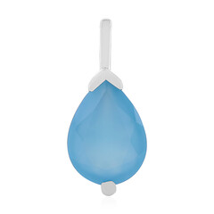 Pendentif en argent et Calcédoine