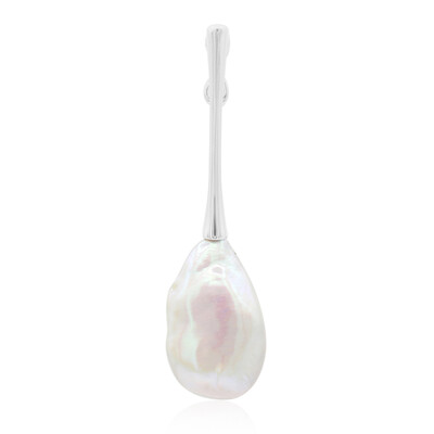 Pendentif en argent et Perle de culture d'eau douce (TPC)