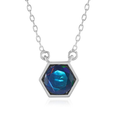 Collier en argent et Opale Mezezo