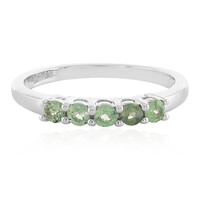 Bague en argent et Alexandrite du Brésil
