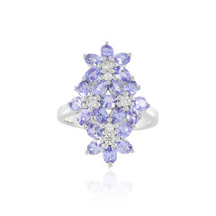 Bague en argent et Tanzanite