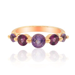 Bague en argent et Améthyste