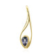 Pendentif en or et Tanzanite lilas