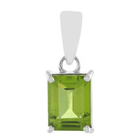 Pendentif en argent et Péridot
