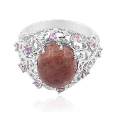 Bague en argent et Thulite