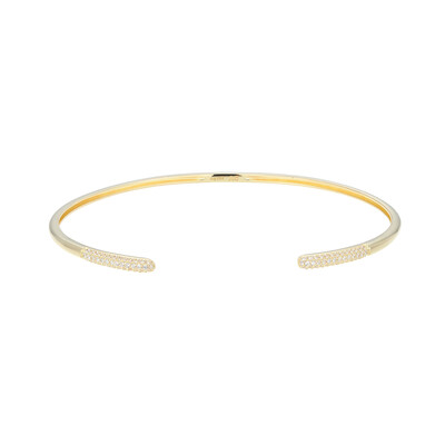 Bracelet en argent et Zircon (Adela Silber)