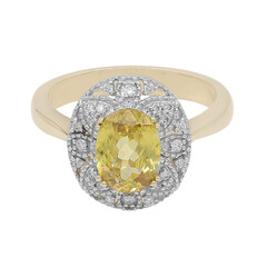 Bague en or et Sphène