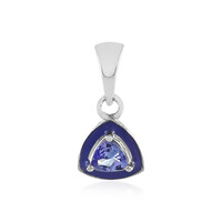 Pendentif en argent et Tanzanite