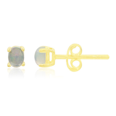 Boucles d'oreilles en argent et Opale Welo