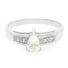 Bague en argent et Orthose