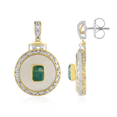 Boucles d'oreilles en argent et Nacre (Gems en Vogue)