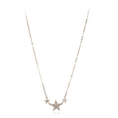 Collier en argent et Zircon