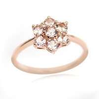 Bague en or et Morganite