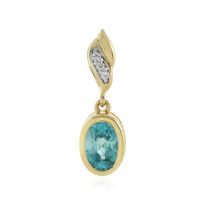 Pendentif en or et Zircon de Ratanakiri (La Revelle)