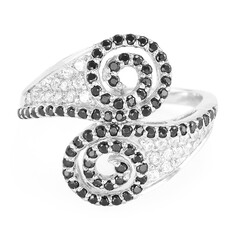 Bague en argent et Zircon